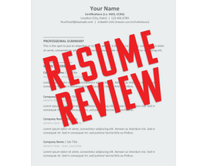 Resume Review image